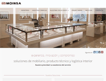 Tablet Screenshot of moinsa.es